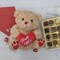 Big Mo's Toys Valentine's Bear - Brown Plush Teddy Bear with Red Hug Me Love Heart Dirty Talking Valentines Day Funny Farting Stuffed Animal Girlfriend Boyfriend